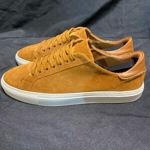 AXLE ARIGATO Brown Suede Sneakers